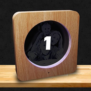 Cadre Photo Aspect Bois