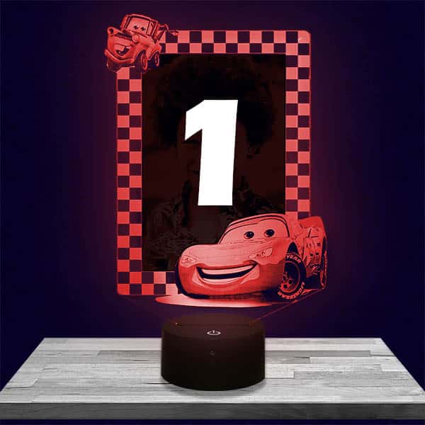 Veilleuse Personnalisée Cars