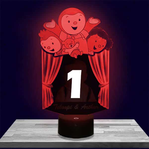 Veilleuse Personnalisée T'choupi