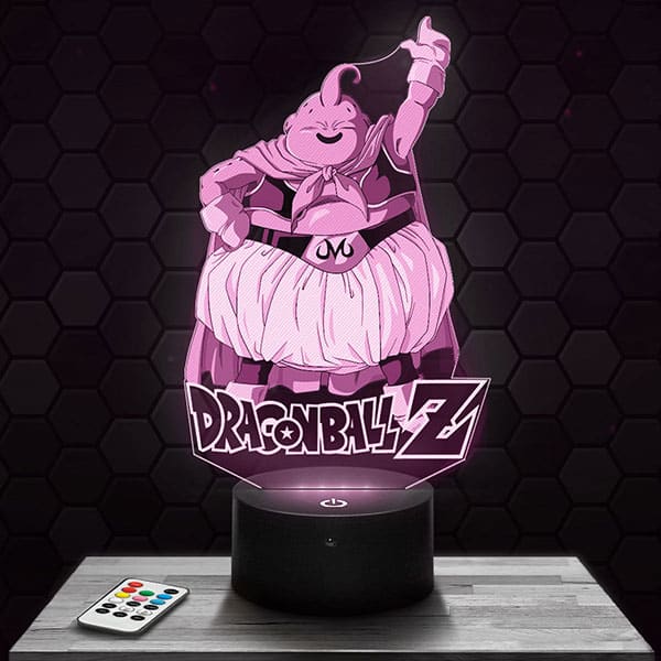 Lampe 3D Boo - Dragon ball Z avec socle au choix !