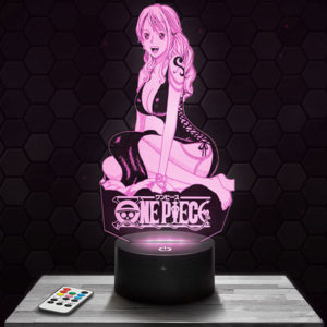 Lampe 3D One Piece Nami avec socle au choix !