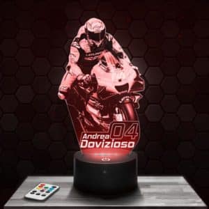 Lampe 3D Moto GP Ducati - Andrea Dovizioso
