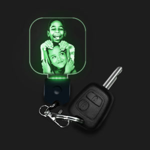 porte clés personnalisé carré