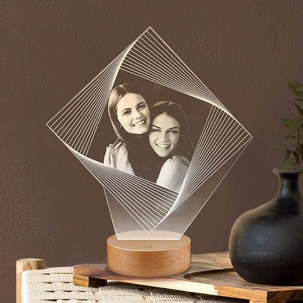 losange illusion chaud