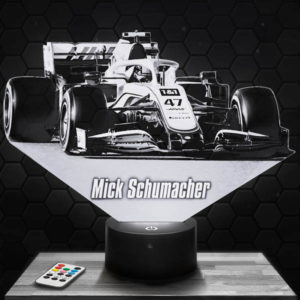 Lampe De Chevet - Veilleuse Tactile Formule 1 Lewis Hamilton F1