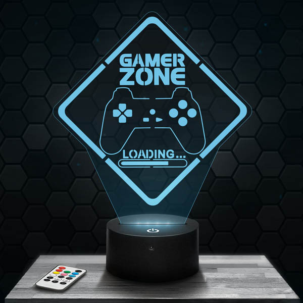 Lampe 3D Gamer Zone / Gaming