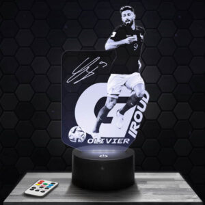 Lampe 3D Olivier Giroud Football - LampePhoto