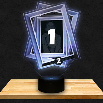 Lampe Personnalisée 3 Cadres