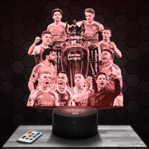 lampe Arsenal FC champions d'Angleterre 2026