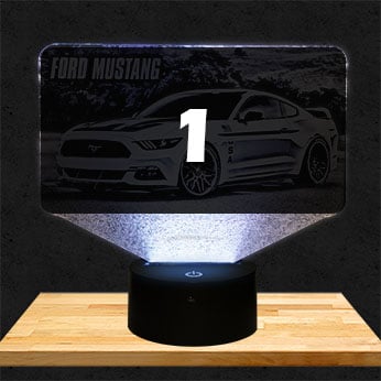 Lampe Personnalisée Rectangle