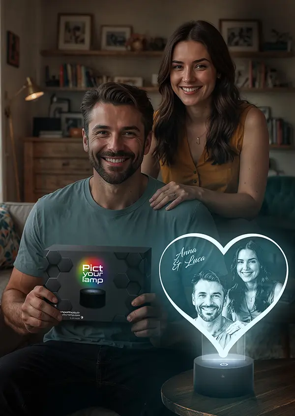 Lampe Photo Personnalisée Couleur