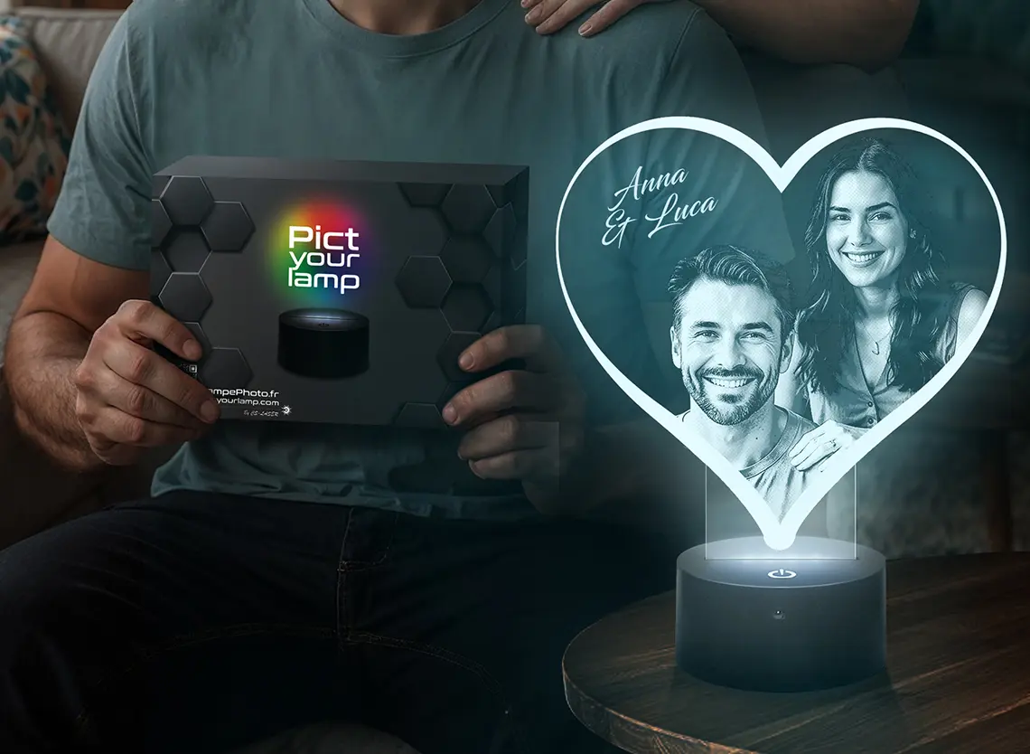 Lampe Photo Personnalisée Couleur