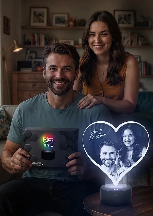Lampe Photo Personnalisée Couleur