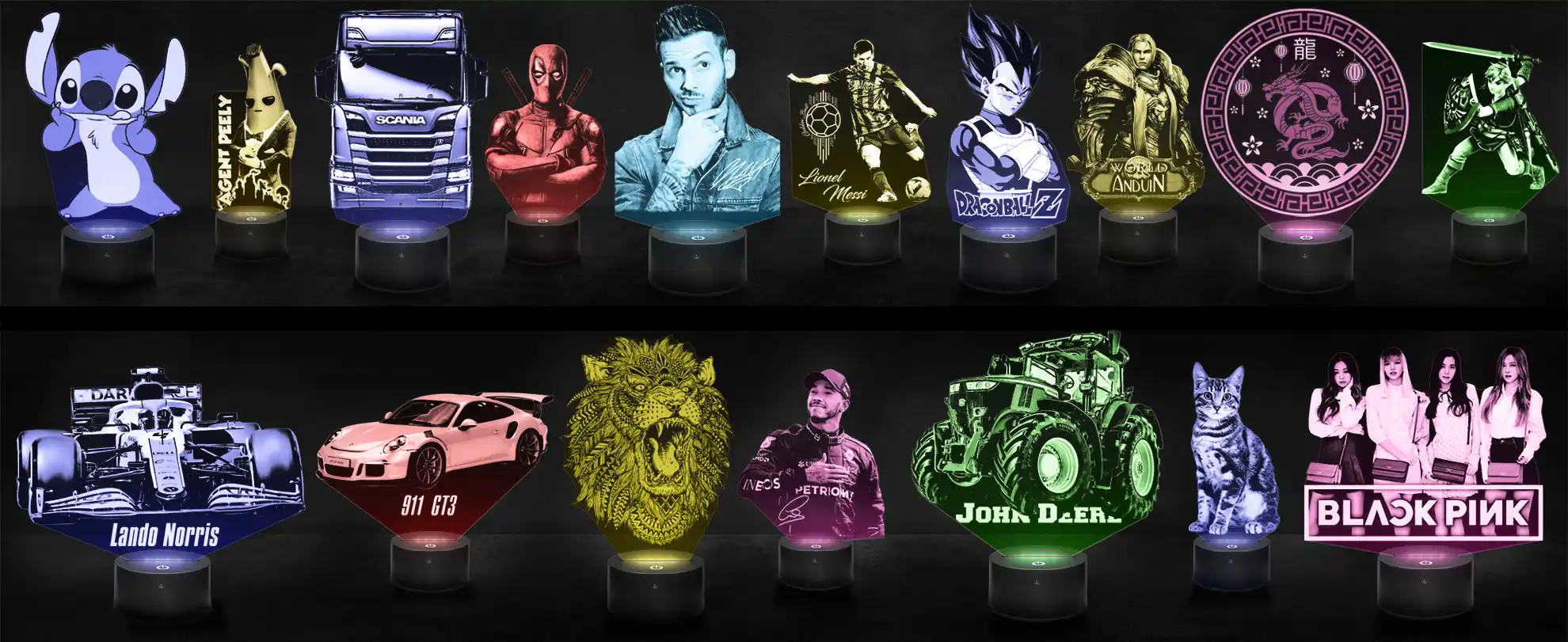 lampe 3D collection