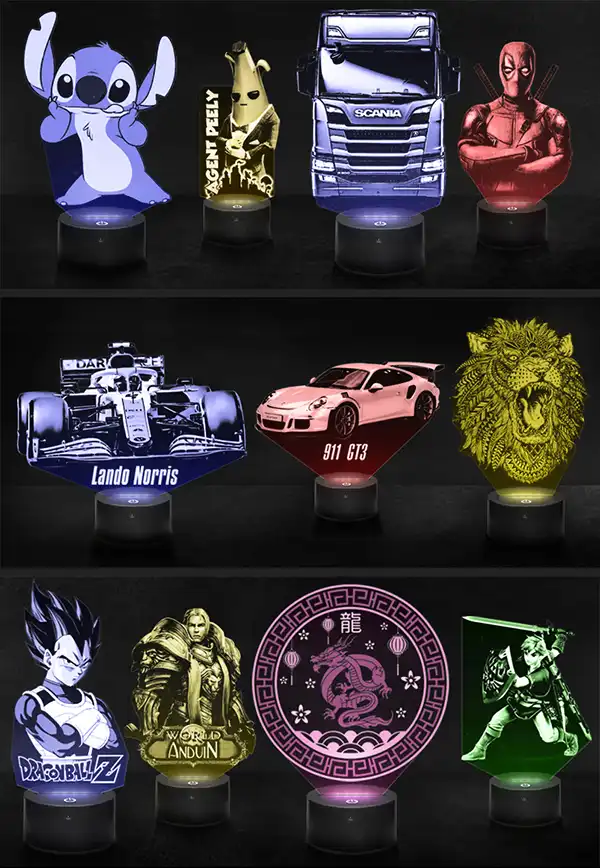 lampe 3D Led Top Ventes